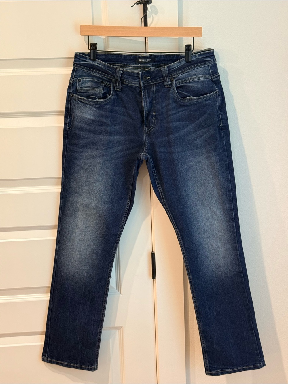 Kenneth Cole Men's Dark Blue Jeans - 32x30